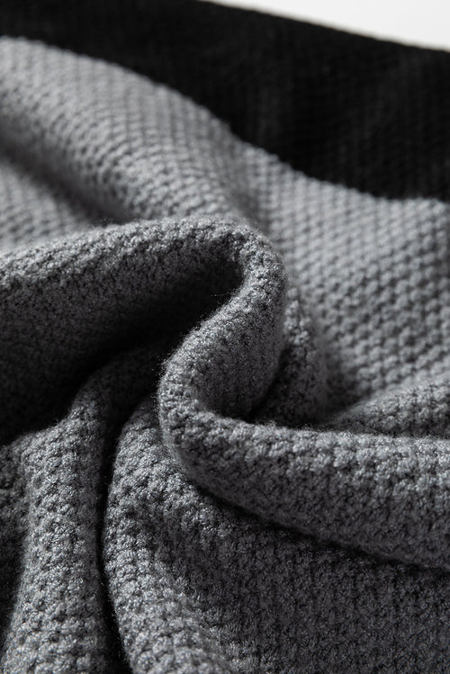 Colorblock Stripe Long Sleeve Sweater